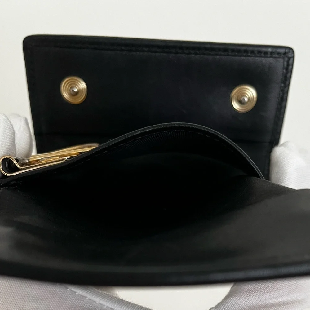 FENDI Zucca Canvas 4-Hook Key Holder Tobacco & Black COA Card Authentic Vintage